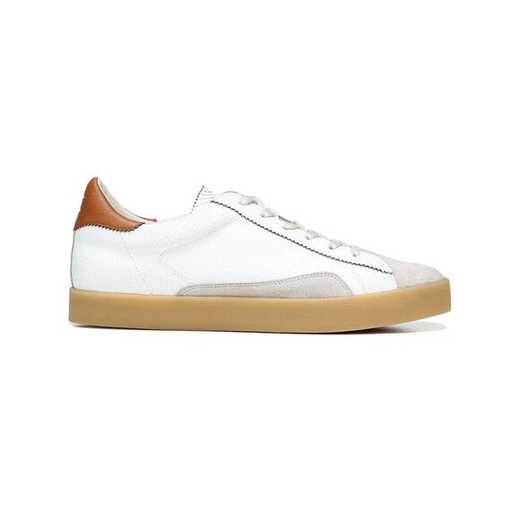 NWT SAM EDELMAN Womens Beige Crackle Prima Platform Athletic Sneakers 11 M - Picture 2 of 5